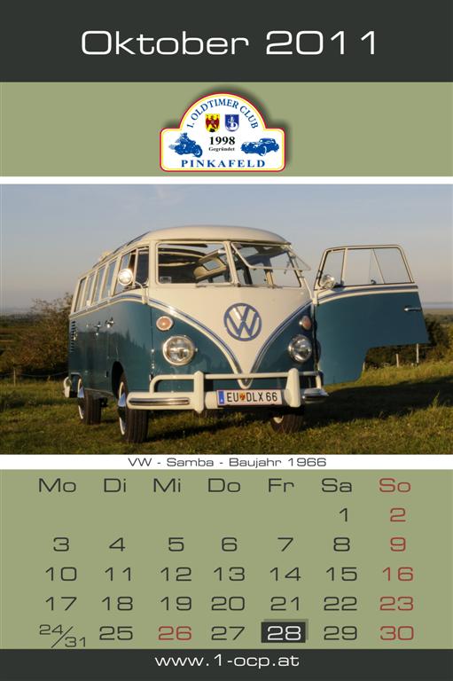 Oldtimerkalender 2011